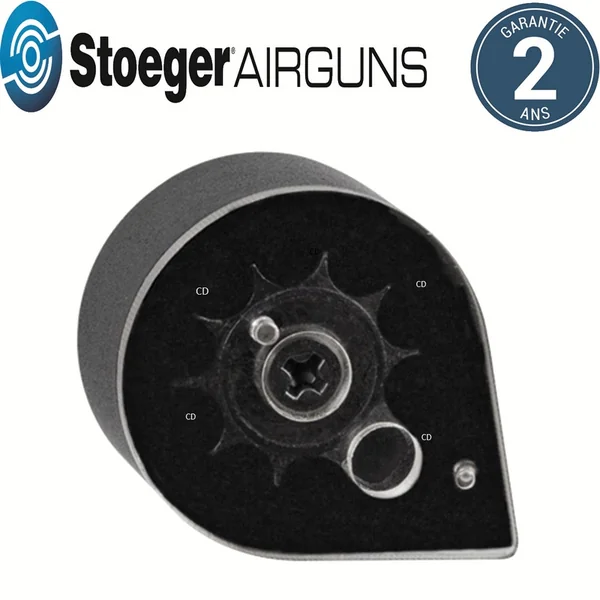 Chargeur 9 Coups Pour Carabine Stoeger Airguns Xm1 Bullpup PCP 20 Joules Calibre 5.5mm
