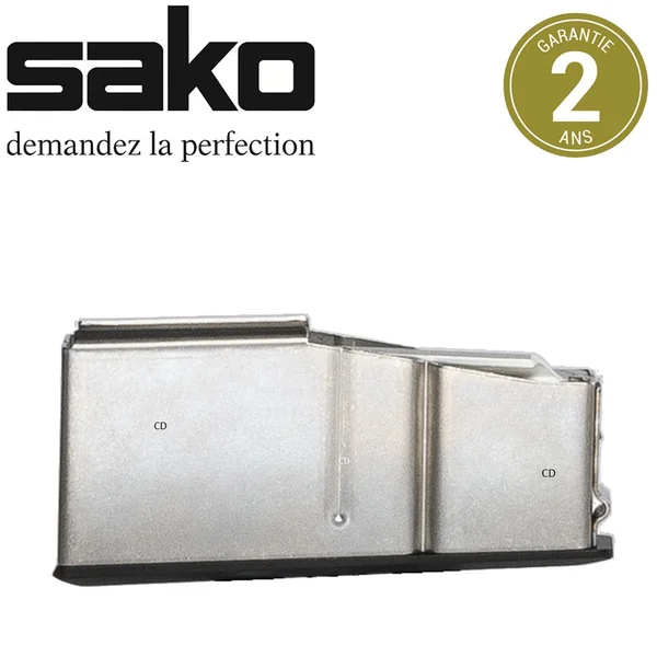Chargeur Sako 4 Coups Pour Sako 100 Calibres 30-06 Sprg, 270 Win Et 8x57 IS