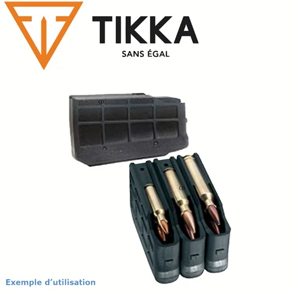 Chargeur Tikka T3x Et T3 3 Coups Calibres 270 WSM Et 300 WSM