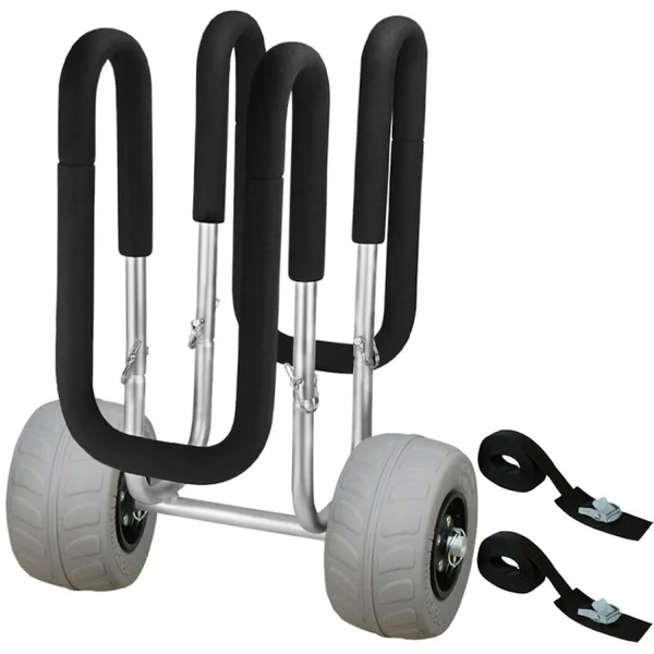 Chariot Aluminium transport Sup Stand Up Paddle Board Rockside Grandes roues sable