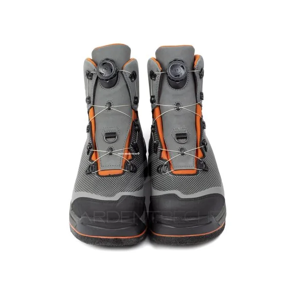 Chaussures de wading Simms Guide BOA Feutre - accroche & protection - Ardent Pêche
