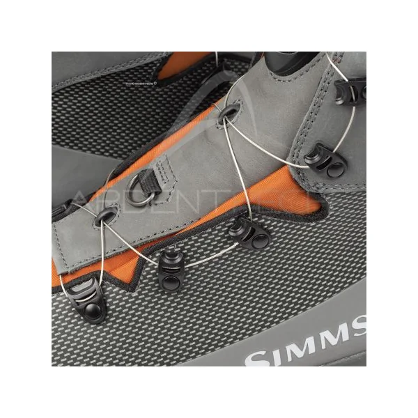 Chaussures de wading Simms Guide BOA Feutre - accroche & protection - Ardent Pêche