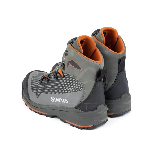 Chaussures de wading Simms Guide BOA Vibram - accroche & protection - Ardent Pêche