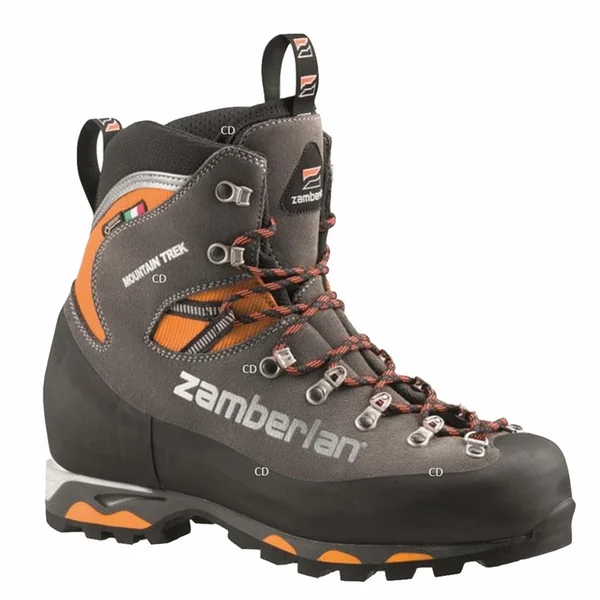 Chaussures Homme Zamberlan 2092 Mountain Trek GTX RR Orange Et Marron