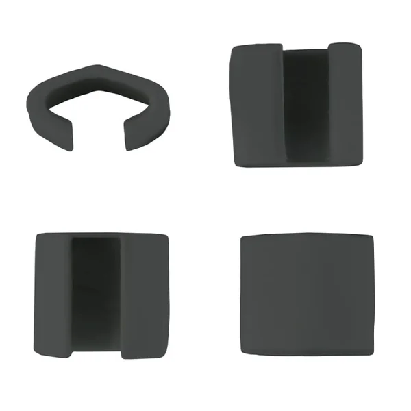 Clips de montage Leaderfins Noir Hard