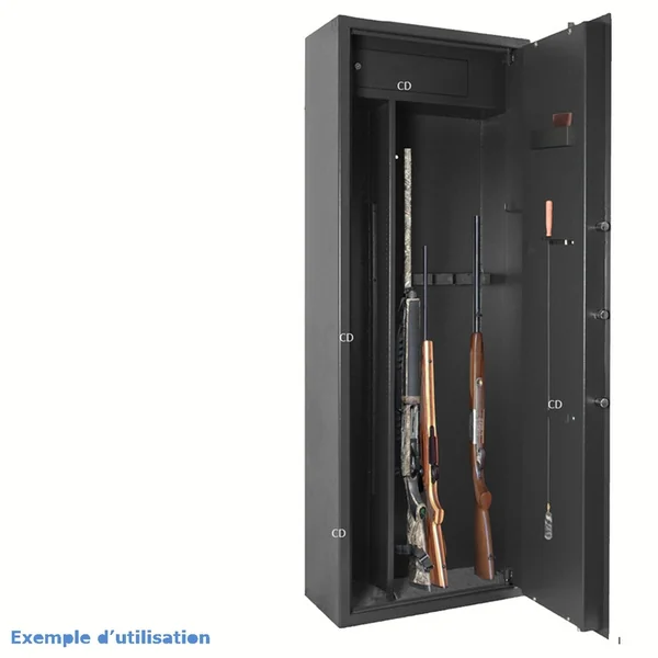Coffre Elite Gaper 6 Ou 12 Armes Avec Etagères Modulables