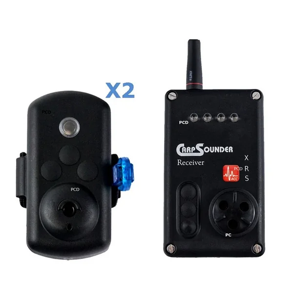 Coffret Centrale Roc XRS ACC + 2 Indicateurs De Touches Silure CatSounder XRS