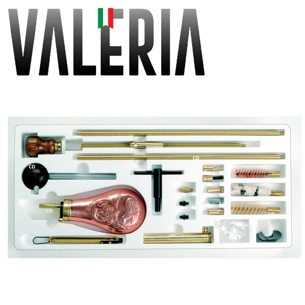 Coffret Valéria Accessoires De Nettoyage Et D'entretien Pour Répliques Calibres 36 Et 45
