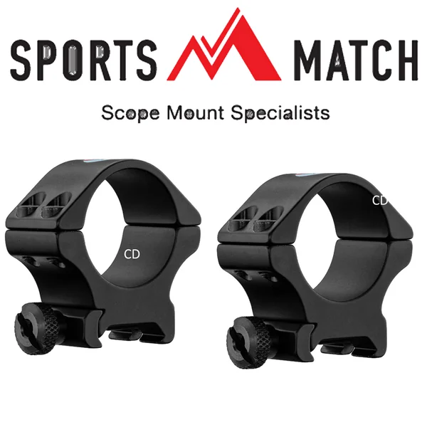 COLLIER DE MONTAGE SPORTS MATCH 30MM PAR 2 RAIL CZ 527