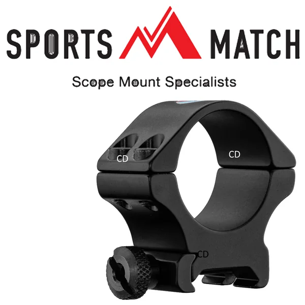 COLLIER DE MONTAGE SPORTS MATCH 30MM PAR 2 RAIL CZ 527