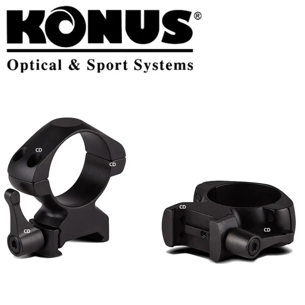 Colliers De Montage Konus Quickring Médium Diamètre 25,4mm