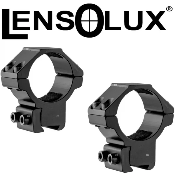 COLLIERS DE MONTAGE LENSOLUX 30MM DOUBLE SERRAGE BTR