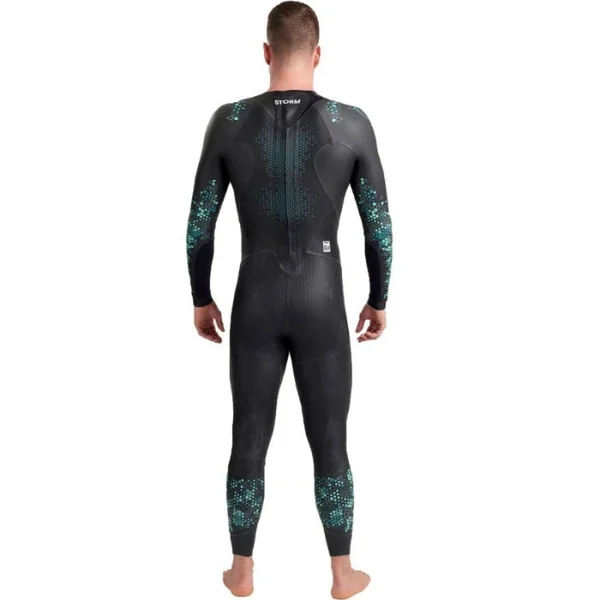 Combinaison Arena Powerskin storm coral blue - Homme