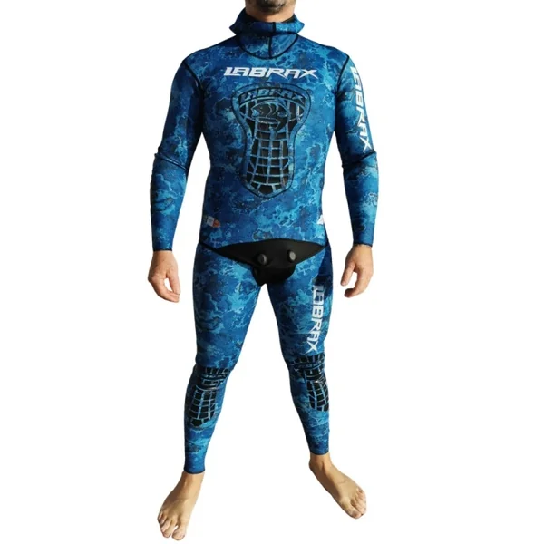 Combinaison chasse sous marine Labrax Bluewave - 1.5 mm - Taille Small