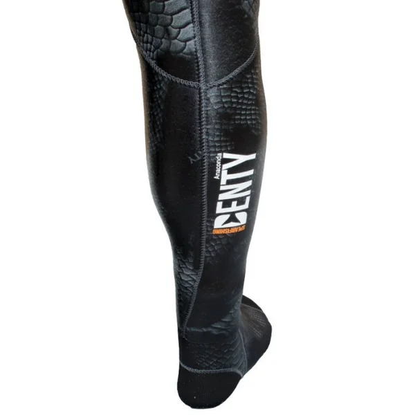 Combinaison de chasse sous marine Denty Spearfishing Anaconda gris 3 mm