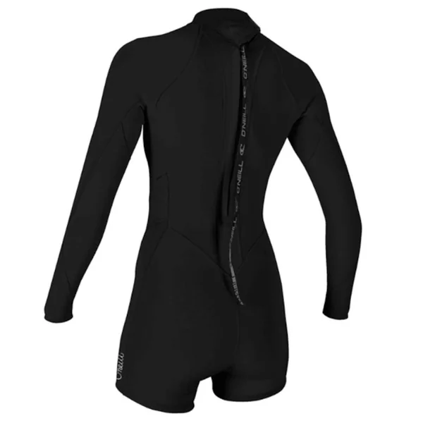 Combinaison shorty femme O'Neill Bahia 2/1 mm back zip Noir