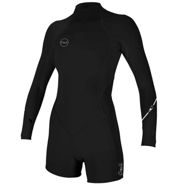 Combinaison shorty femme O'Neill Bahia 2/1 mm back zip Noir