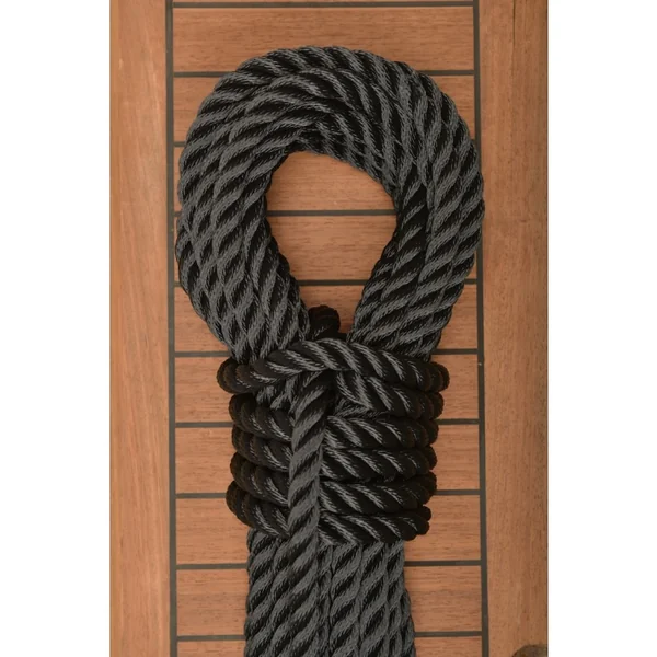 Cordage Meyer Sanboeuf BlackGear Polyester MS-215 Noir 16 mm