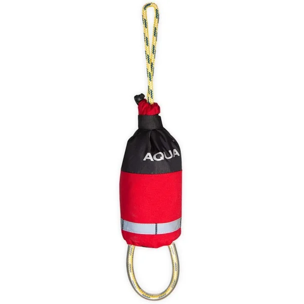 Corde de sécurité Aqua Design Throwbag sans ceinture Rouge 25 mètres