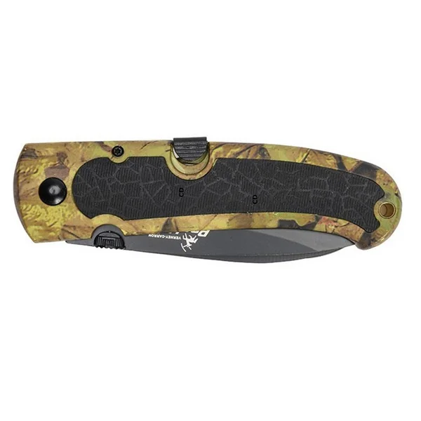 Couteau Pliant Pro Hunt 3 Lames Keos Camo Ghost Camo Forest Evo