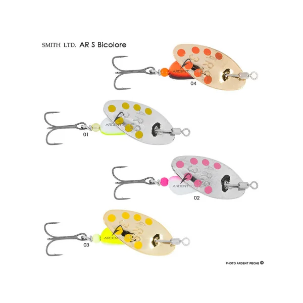 Cuiller SMITH AR S bicolore 2.1g