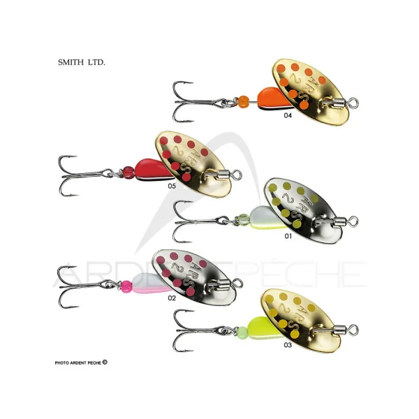 Cuiller SMITH AR S bicolore 4.5g