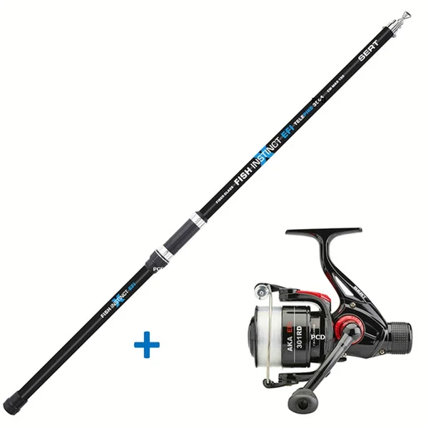 Ensemble Carnassiers Srt Fish Instinct FW20 Télépike Blue 3M50 Et Aka Efi 501RD