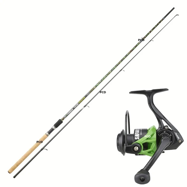 Ensemble Safari Prédator Manié 2M70 Garbolino Et Safari Spin 401 FD