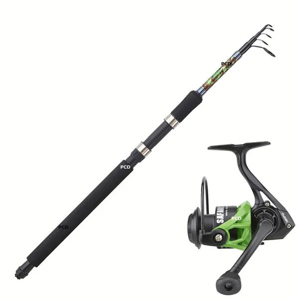 Ensemble Safari Prédator Télespin 2M40 Garbolino Et Safari Spin 401 FD