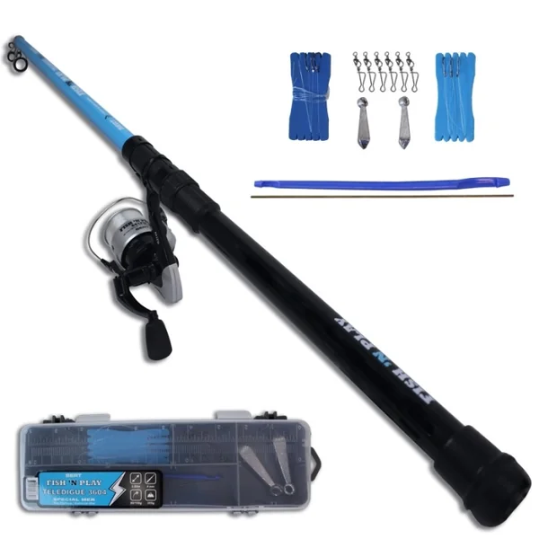 Ensemble SERT Spécial Digue | Kit Fish ’N Play Teledigue 3604 + 601Fd + Box