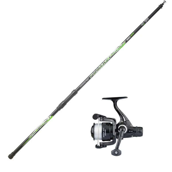 ENSEMBLE TRUITE TELESCOPIQUE FISH INSTINCT FANTASY TELETROUT 3M + MOULINET MEKA EFI RD