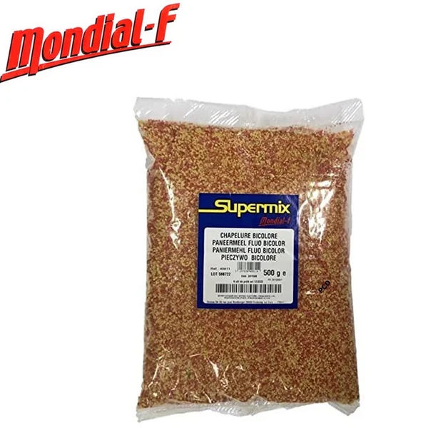 Farine Super Mix Mondial-F Chapelure Fluo Bicolore 500G