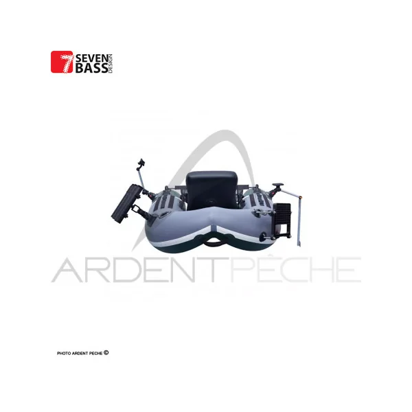 Float tube SEVEN BASS Armada 170 Ultim-8 Vert gris full pack