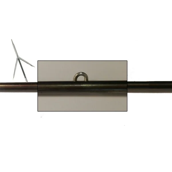 Flèche à ergots Sigalsub Ø 7.00 - double ardillons - longueur 110 cm