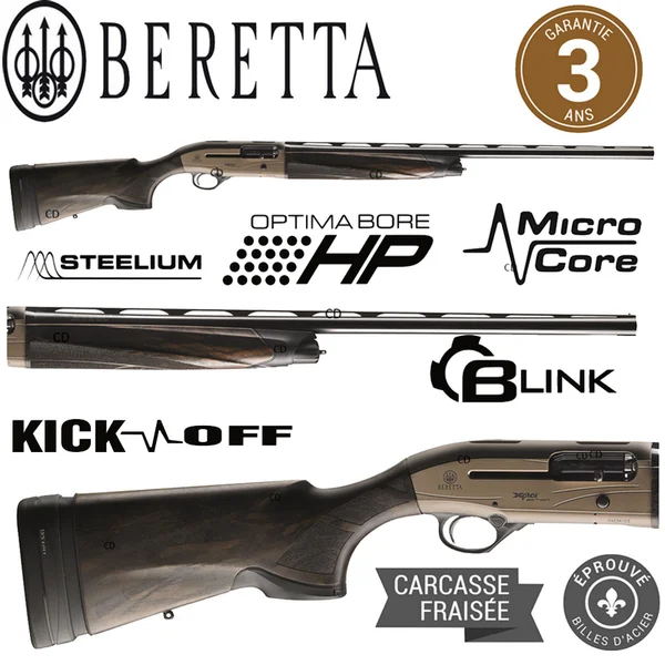 Fusil Beretta A400 Xplor Action 12/76 Gun Pod 2 Et Kick Off