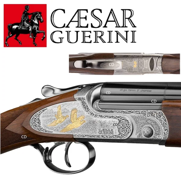 FUSIL CAESAR GUERINI MAGNUS ERGAL 12/76 71CM CI FAUX CORPS MD CA
