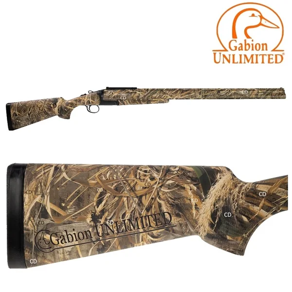 Fusil Canardouze Triple Luger 312 Camo Max 5 Gabion Unlimited 12/89 81cm