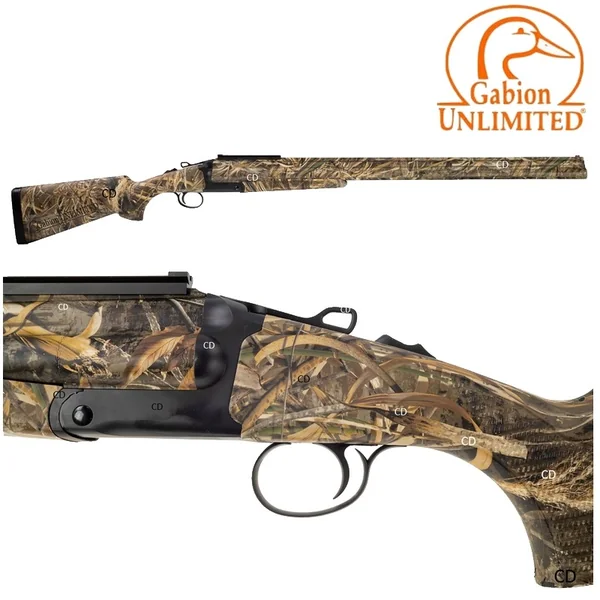 Fusil Canardouze Triple Luger 312 Camo Max 5 Gabion Unlimited 12/89 81cm