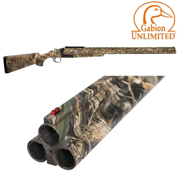 Fusil Canardouze Triple Luger 312 Camo Max 5 Gabion Unlimited 12/89 81cm