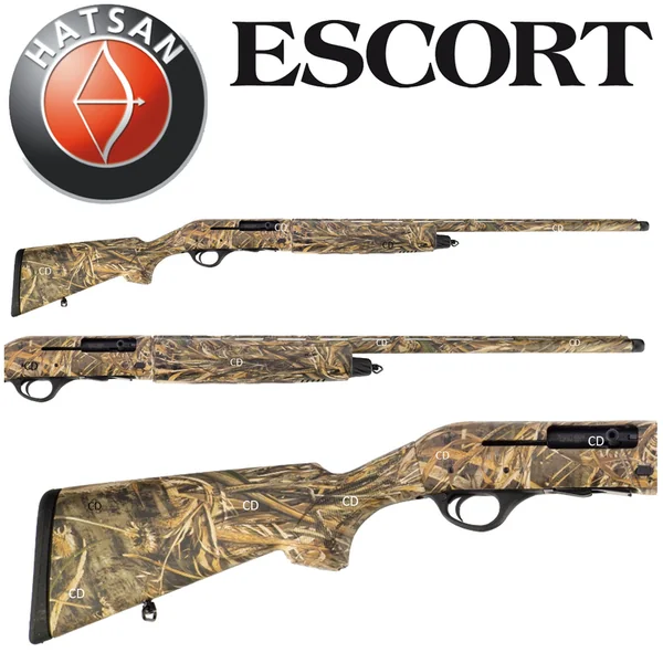 Fusil Hatsan Escort Huttier Camo Realtree Max 5 12/89 76cm