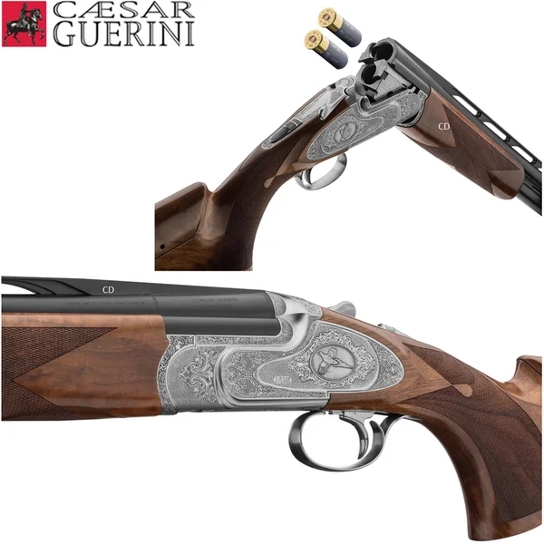 FUSIL SUPERPOSE GUERINI INVICTUS V ASCENT SPORTING BANDE MI-HAUTE 12/76 CI 76CM GAUCHER