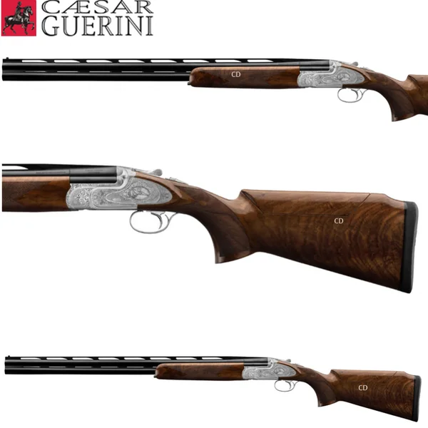 FUSIL SUPERPOSE GUERINI INVICTUS V ASCENT TRAP BANDE MI-HAUTE 12/70 CI 76CM GAUCHER