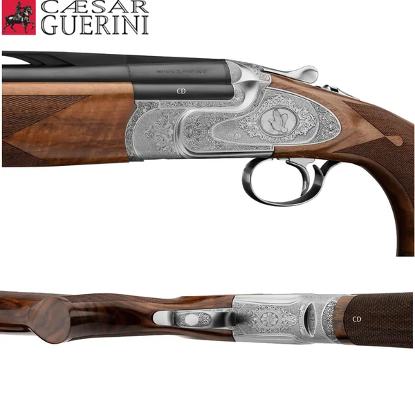 FUSIL SUPERPOSE GUERINI INVICTUS V ASCENT TRAP BANDE MI-HAUTE 12/70 CI 76CM GAUCHER