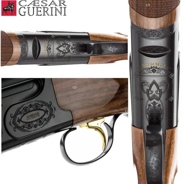 FUSIL SUPERPOSE SUMMIT ASCENT TRAP CAESAR GUERINI BLACK BDH 12/70 CI 76CM