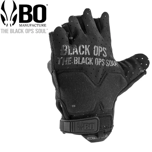 GANTS BO MANUFACTURE TYPE MITAINES MTO FIGHTER BLACK