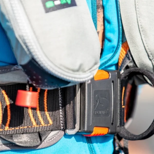 Gilet de sauvetage Secumar Survival 220N Gris clair + harnais