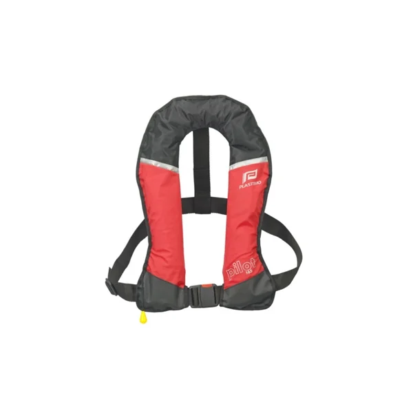 Gilet sauvetage gonflable Plastimo Pilot automatique rouge
