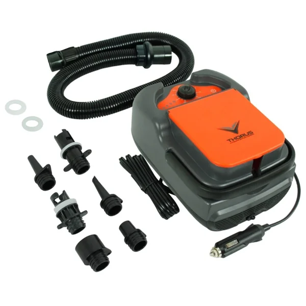 Gonfleur électrique Thorus Booster 9 batterie intégrée et Prise allume cigare 12V 16PSI/1.1 Bar