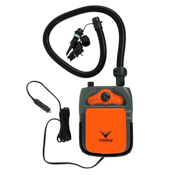 Gonfleur électrique Thorus Booster 9 batterie intégrée et Prise allume cigare 12V 16PSI/1.1 Bar