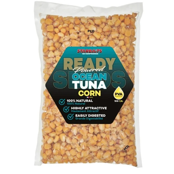 Graines Cuites Starbaits Ready Seeds Corn Ocean Tuna 1Kg